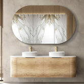 Bondi Natural oak Double Basin Vanity